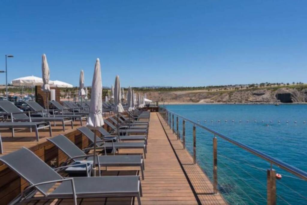 Pasitoblanco Porto Mare 44 Seaview Villa Private Heated Pool Pasito Blanco Exterior foto