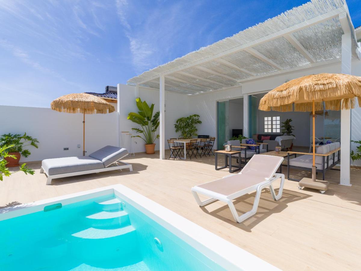 Pasitoblanco Porto Mare 44 Seaview Villa Private Heated Pool Pasito Blanco Exterior foto