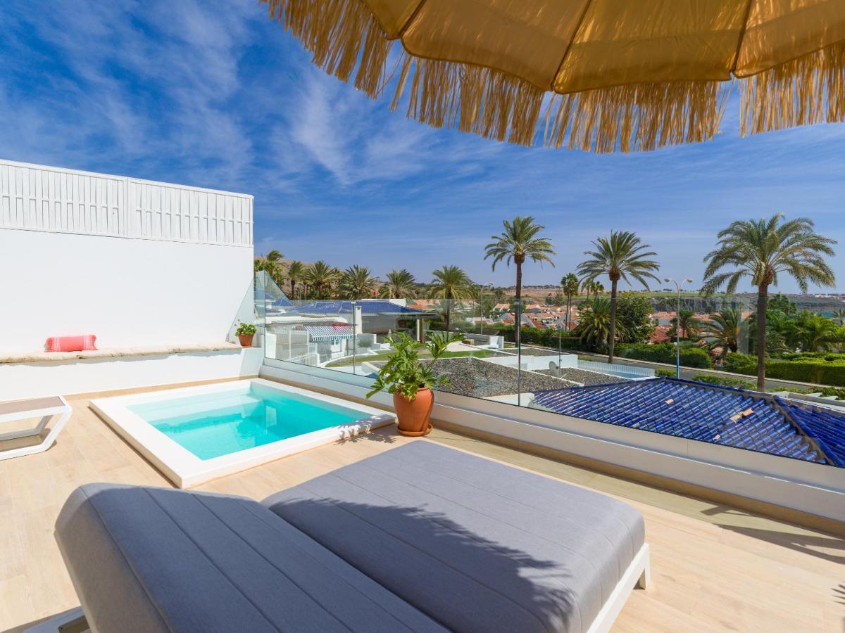 Pasitoblanco Porto Mare 44 Seaview Villa Private Heated Pool Pasito Blanco Exterior foto