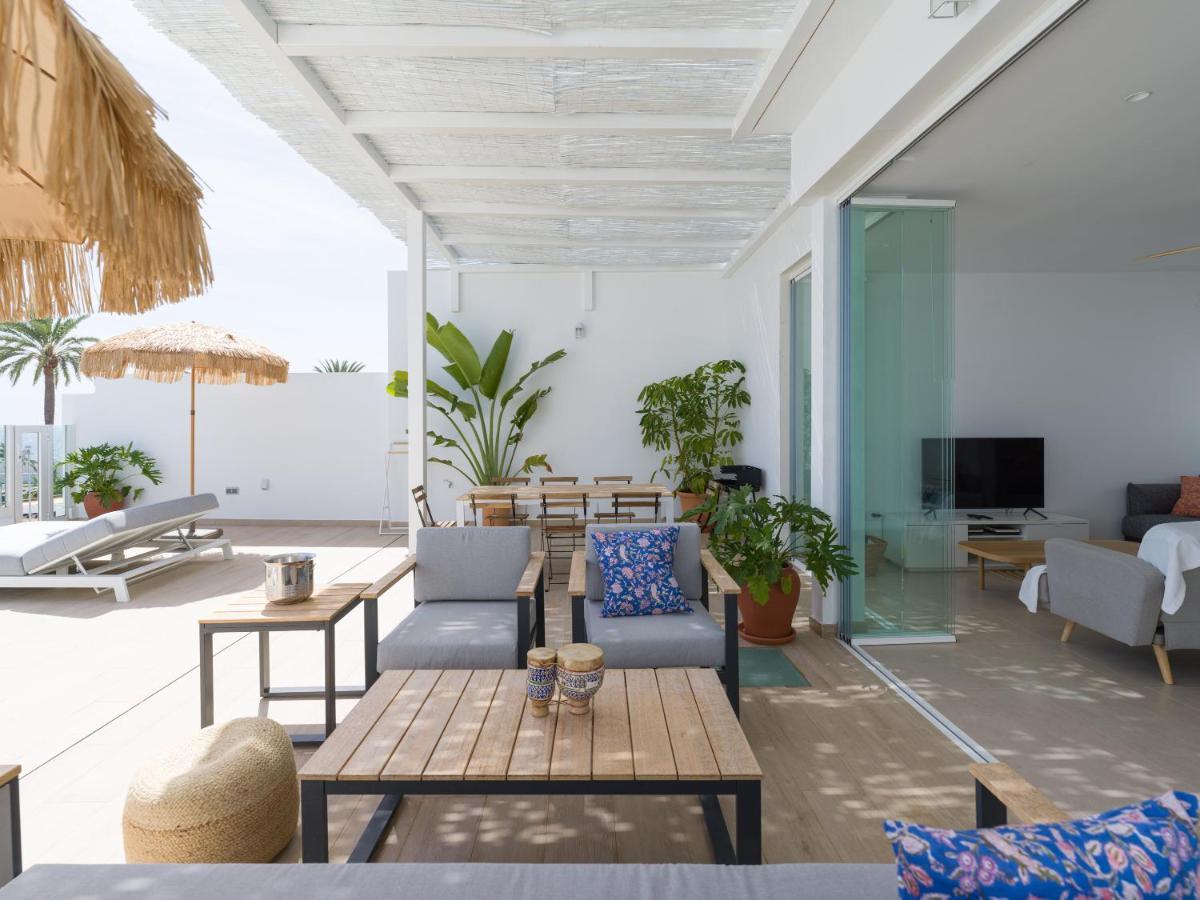 Pasitoblanco Porto Mare 44 Seaview Villa Private Heated Pool Pasito Blanco Exterior foto