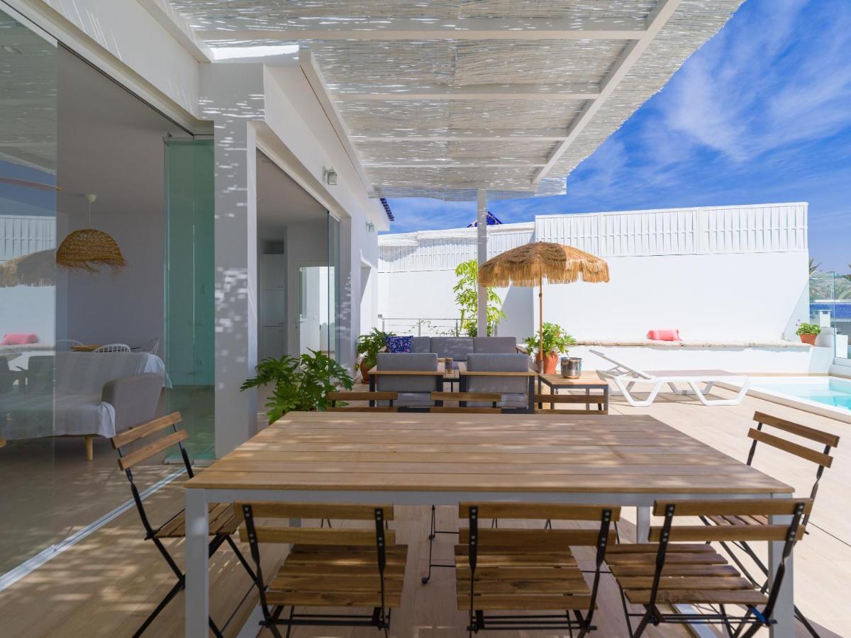 Pasitoblanco Porto Mare 44 Seaview Villa Private Heated Pool Pasito Blanco Exterior foto